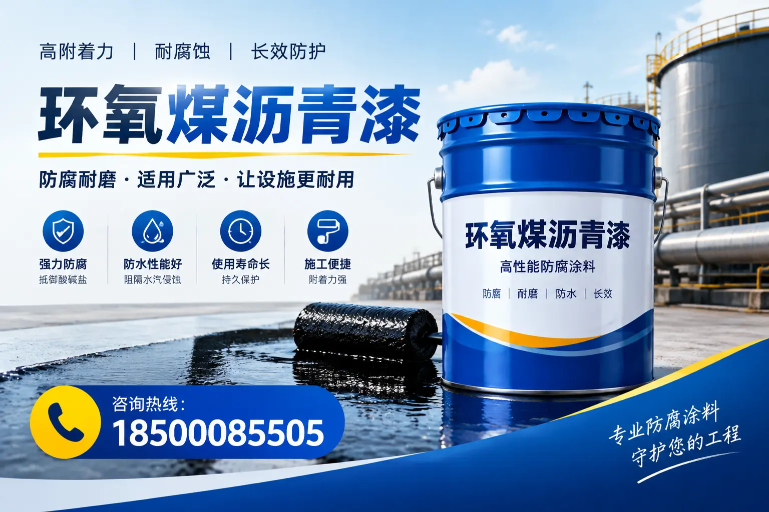 环氧煤沥青漆与其他涂料的对比分析，助力眉山企业决策